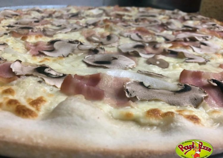 pizza carbonara de royal pizza mostoles » Royal Pizza Móstoles 91 617 18 22