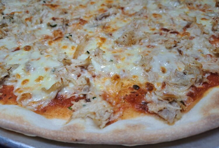 Pizza de pollo al ajillo casero de Royal Pizza Mostoles » Royal Pizza Móstoles 91 617 18 22